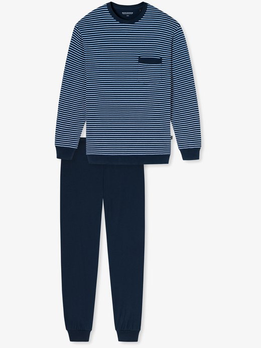 Herren Schlafanzug lang  -  Fashion Nightwear