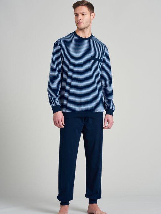 Herren Schlafanzug lang  -  Fashion Nightwear