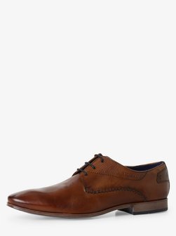 Artikelbild Herren Schnürschuhe aus Leder von Bugatti in cognac uni