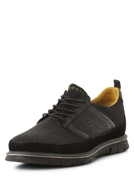 Herren Schnürschuhe mit Leder-Anteil