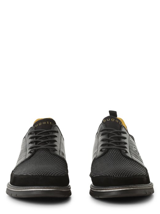 Herren Schnürschuhe mit Leder-Anteil
