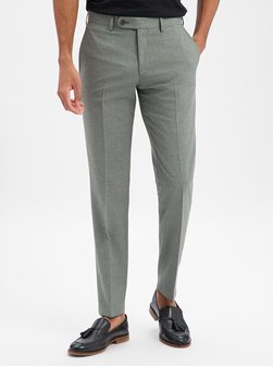 Herren Schurwoll-Baukasten-Anhzughose