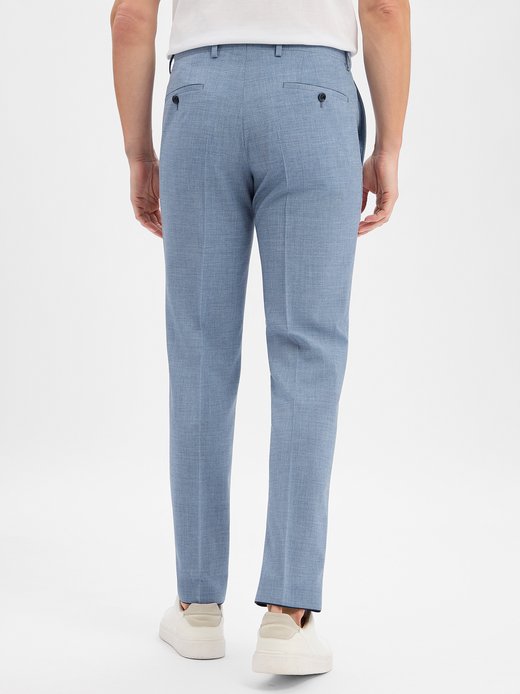 Herren Schurwoll-Baukasten-Hose