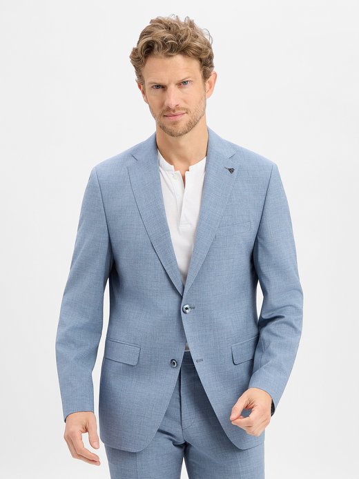 Herren Schurwoll-Baukasten-Sakko