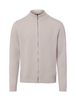 Herren Schurwoll-Strickjacke