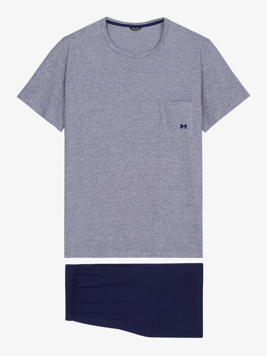 Herren Short Sleepwear  -  Cotton Comfort