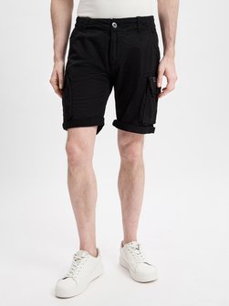 Artikelbild Herren Shorts - Crew Short von Alpha Industries in schwarz uni
