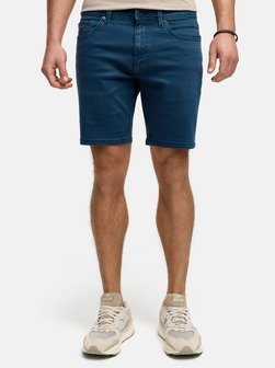 Artikelbild Herren Shorts Jeans - INSymon von Indicode in aqua blau uni