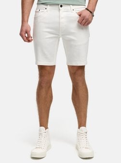 Artikelbild Herren Shorts Jeans - INSymon von Indicode in weiß uni