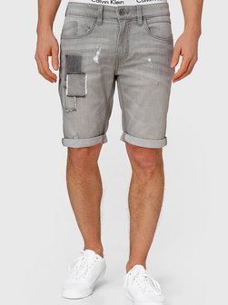 Artikelbild Herren Shorts Jeans - Roberts von Indicode in hellgrau grau uni