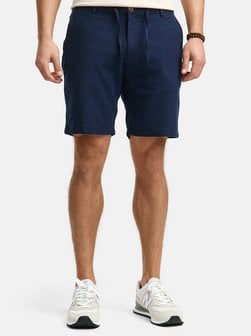 Artikelbild Herren Shorts Leinen - INErwil von Indicode in marine meliert