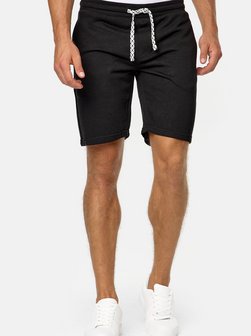 Artikelbild Herren Shorts Sweat - Aldrich von Indicode in schwarz uni