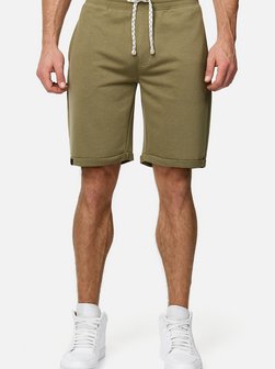 Artikelbild Herren Shorts Sweat - Aldrich von Indicode in khaki grün uni