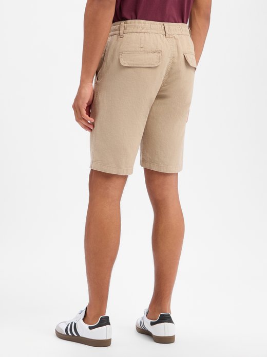 Herren Shorts mit Leinen-Anteil