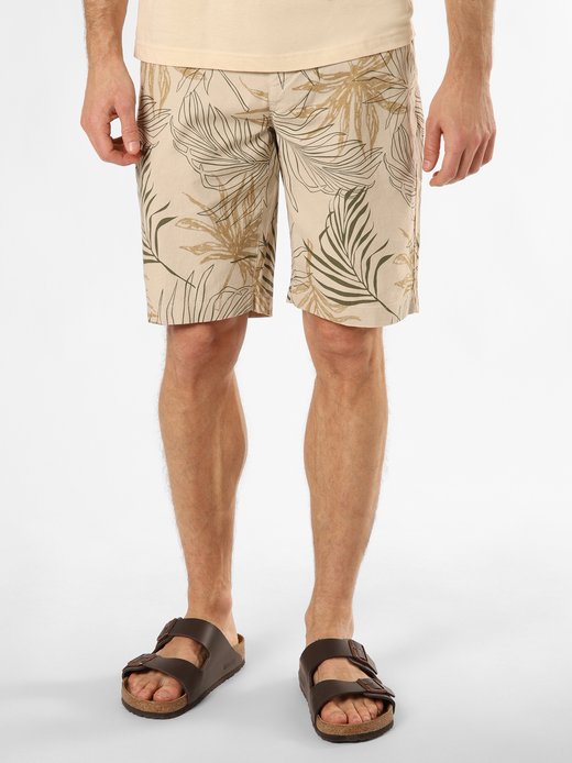 Herren Shorts mit Leinen-Anteil