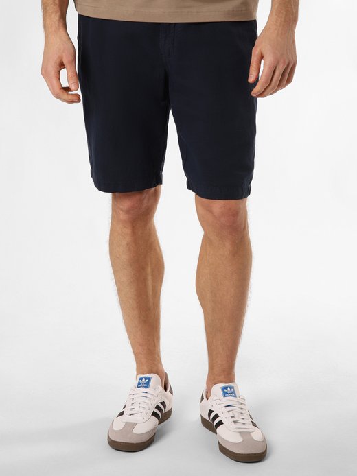 Herren Shorts mit Leinen-Anteil