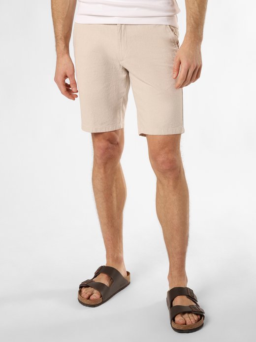 Herren Shorts mit Leinen-Anteil