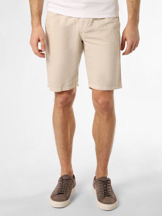 Herren Shorts mit Leinen-Anteil