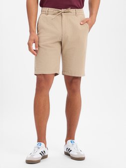 Herren Shorts mit Leinen-Anteil
