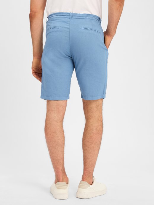 Herren Shorts mit Leinenanteil - Matt