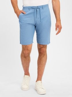 Artikelbild Herren Shorts mit Leinenanteil - Matt von Nils Sundström in hellblau uni