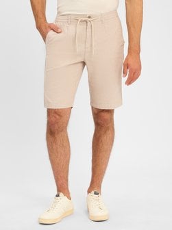 Artikelbild Herren Shorts mit Leinenanteil - Riley von Finshley & Harding in melange uni