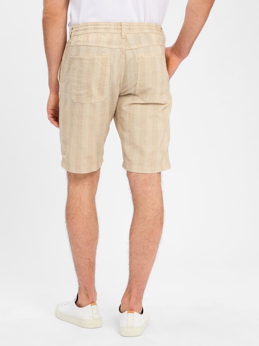 Herren Shorts mit Leinenanteil