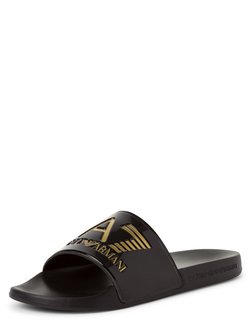 Artikelbild Herren Slides von EA7 Emporio Armani in schwarz gold bedruckt
