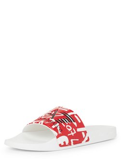 Artikelbild Herren Slides von EA7 Emporio Armani in rot weiß bedruckt