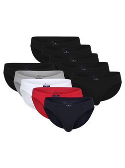 Artikelbild Herren Slip 10er Pack von Tom Tailor in mehrfarbig uni