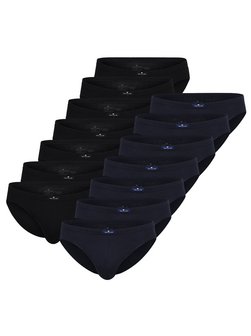 Artikelbild Herren Slip 14er Pack von Tom Tailor in mehrfarbig uni