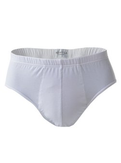 Artikelbild Herren Slip 1er Pack von Novila in weiß uni