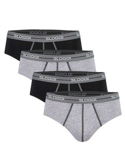 Herren Slip 4er Pack