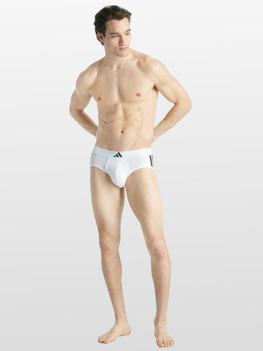 Herren Slip  -  Active Flex Cotton 3 Stripes