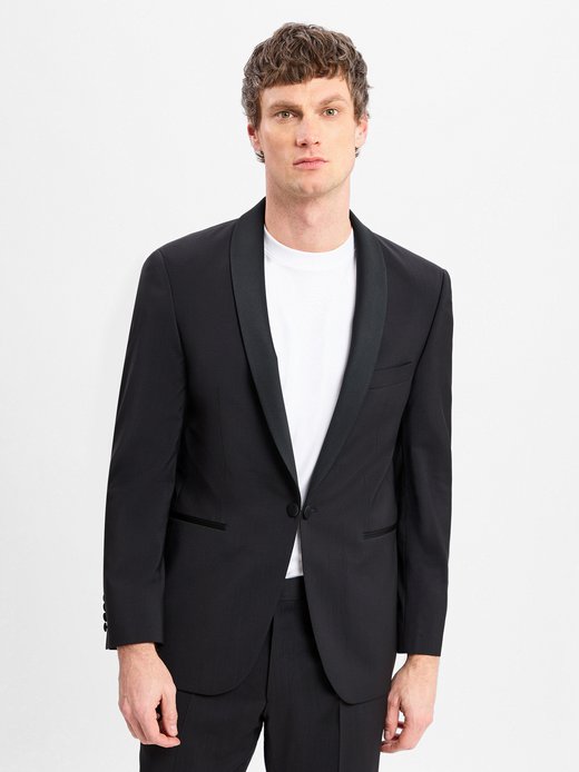 Herren Smoking-Baukasten-Sakko aus Schurwolle - Jarod