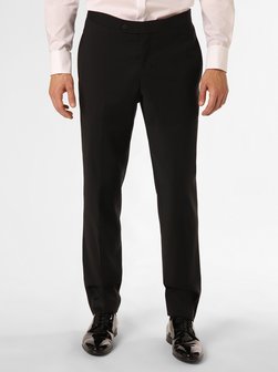 Artikelbild Herren Smoking-Hose von Wilvorst in schwarz uni