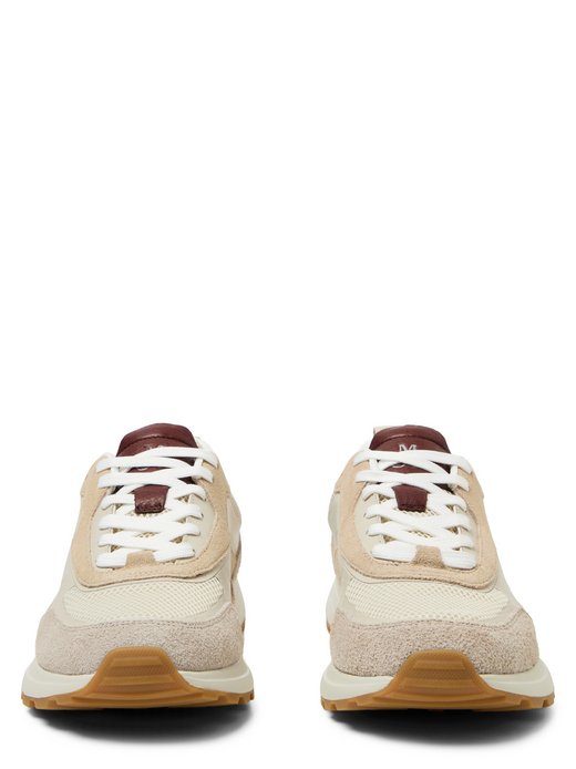 Herren Sneaker aus Leder und Textil