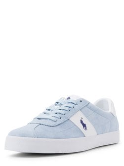 Artikelbild Herren Sneaker aus Leder von Polo Ralph Lauren in hellblau weiß uni