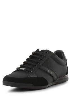 Artikelbild Herren Sneaker mit Leder-Anteil - Saturn_Lowp_mx A_N von BOSS in schwarz uni