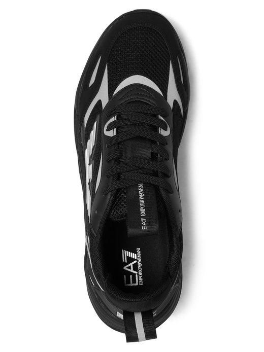 Ea7 Emporio Armani Side logo-print Sneakers - Farfetch