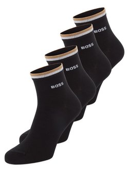 Artikelbild Herren Sneakersocken im 2er-Pack von BOSS in schwarz uni