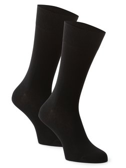 Artikelbild Herren Socken im 2er-Pack - Happy von FALKE in schwarz uni