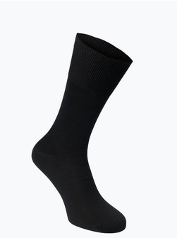 Artikelbild Herren Socken mit Merino-Anteil - Airport von FALKE in schwarz uni