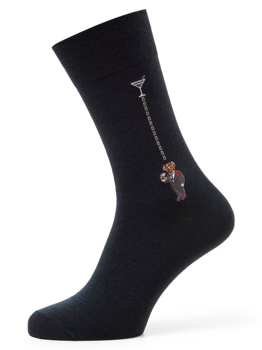 Herren Socken mit Wollanteil