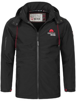 Artikelbild Herren Softshelljacke  -  ASAdventuraa von Arctic Seven in schwarz uni