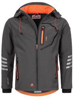 Artikelbild Herren Softshelljacke  -  ASColori von Arctic Seven in grau uni