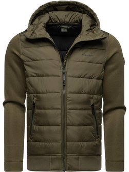 Artikelbild Herren Steppjacke - Hallmar Hood von Ragwear in oliv uni