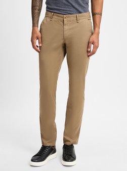 Artikelbild Herren Stoffhose - Lou von Alberto in beige uni