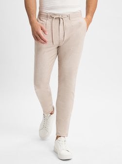 Artikelbild Herren Stoffhose mit Leinen-Anteil - Riley von Finshley & Harding in beige meliert