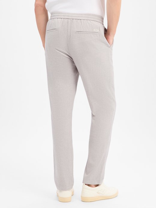 Herren Stoffhose mit Leinen-Anteil - Warren
